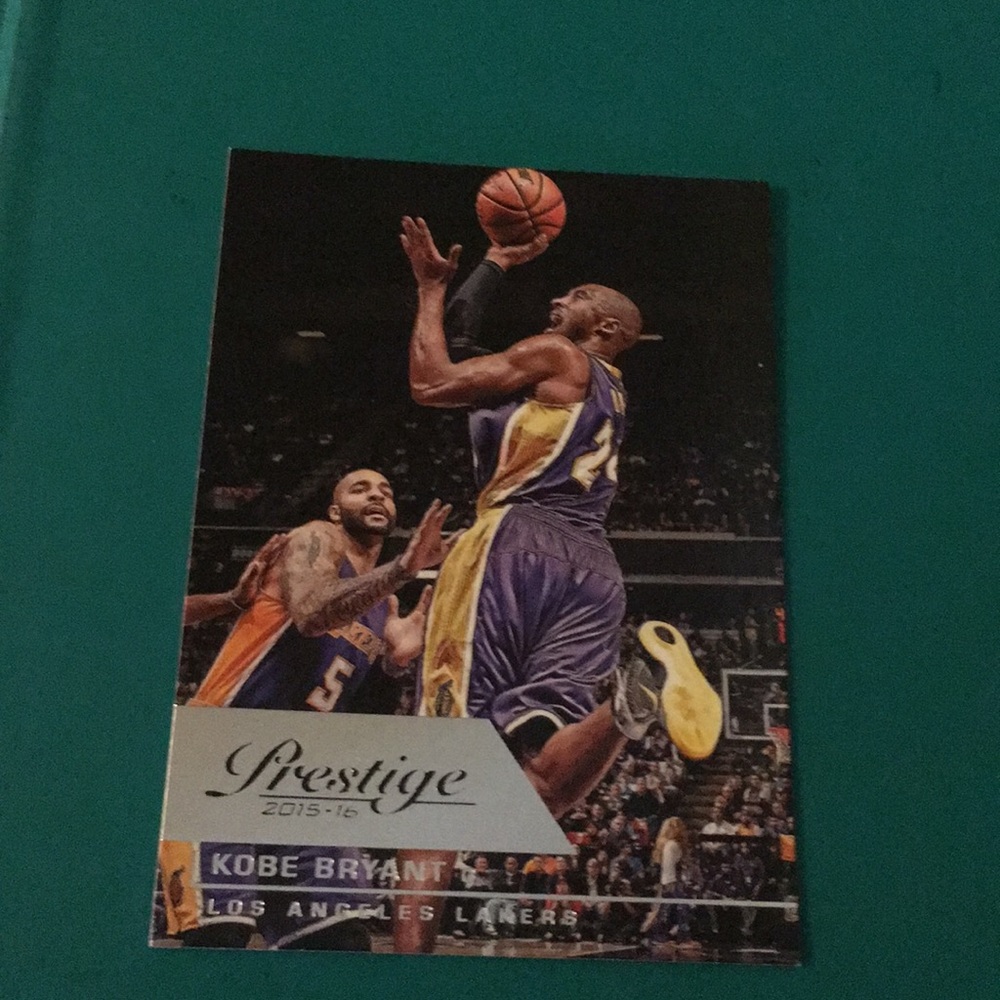 Kobe Bryant basketball card